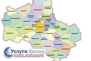 Города и населенные пункты Подмосковья