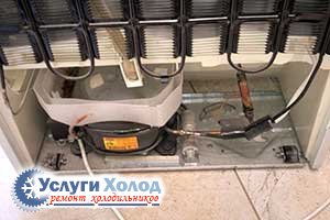 Замена компрессора на LIEBHERR KUP30110