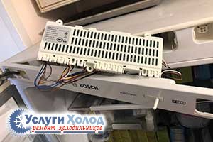 Замена платы управления BOSCH KGN39XK11R