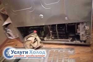Замена вентилятора обдува компрессора на SAMSUNG SR-S22NTD
