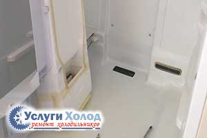Замена воздушной заслонки в SAMSUNG RL-63GCBVB