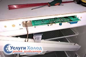 Ремонт платы управления BOSCH KGE3615